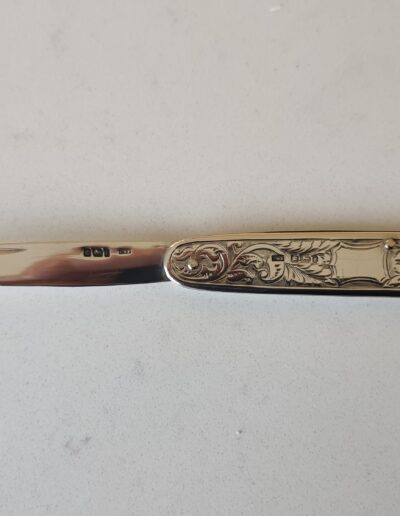 Sterling Silver Fruit knife 1901 - After